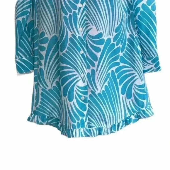 Kate Spade Maricel Button Front Mini Dress NWT Size 8 - Picture 4 of 7